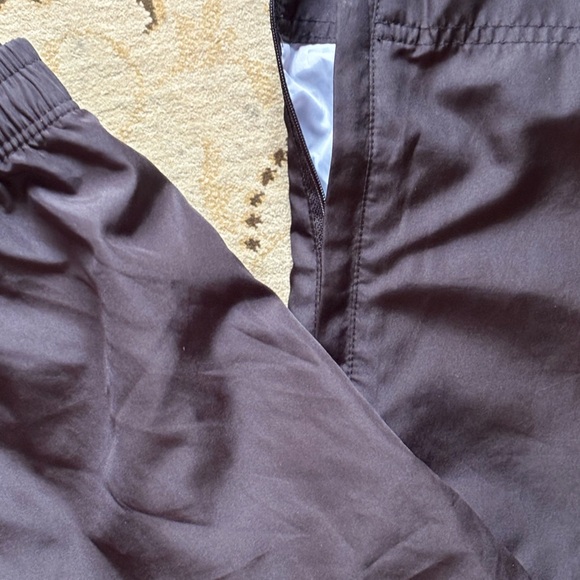 Champion 90s Windbreaker Black Track Pants - Picture 4 of 5